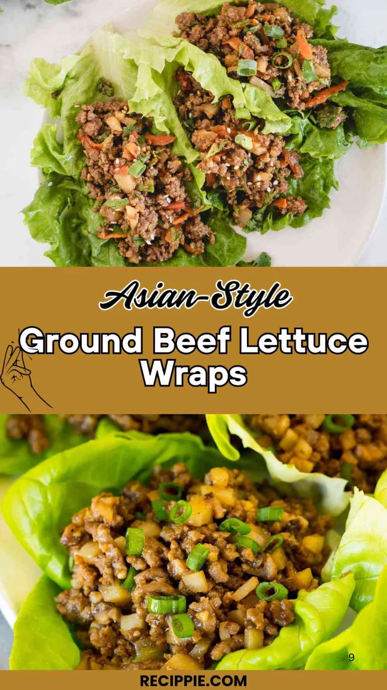Asian-Style Ground Beef Lettuce Wraps