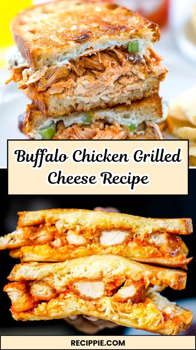 Spicy Buffalo Chicken Grilled Cheese Recipe Delight