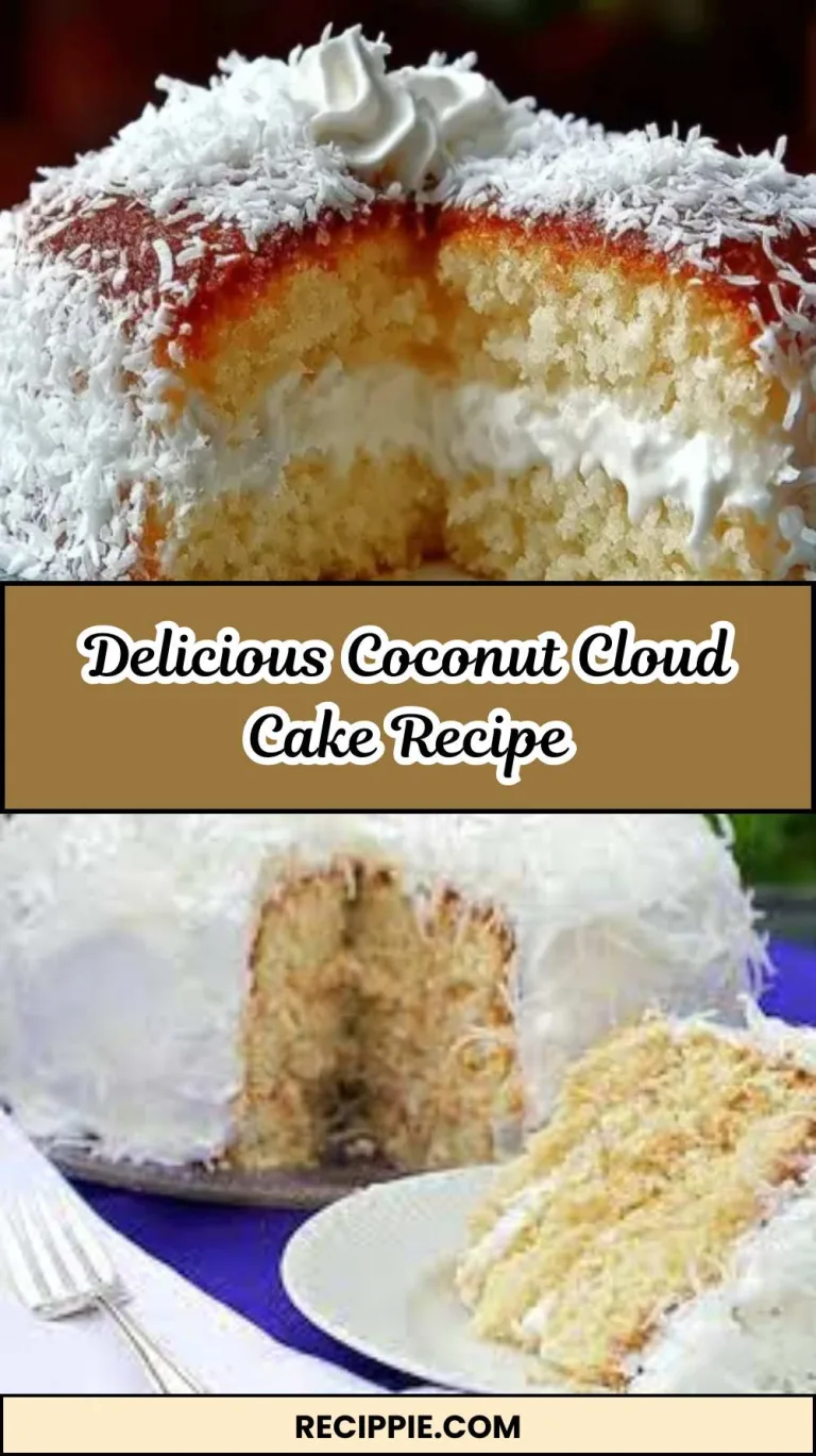 Delicious Coconut Cloud Cake Recipe