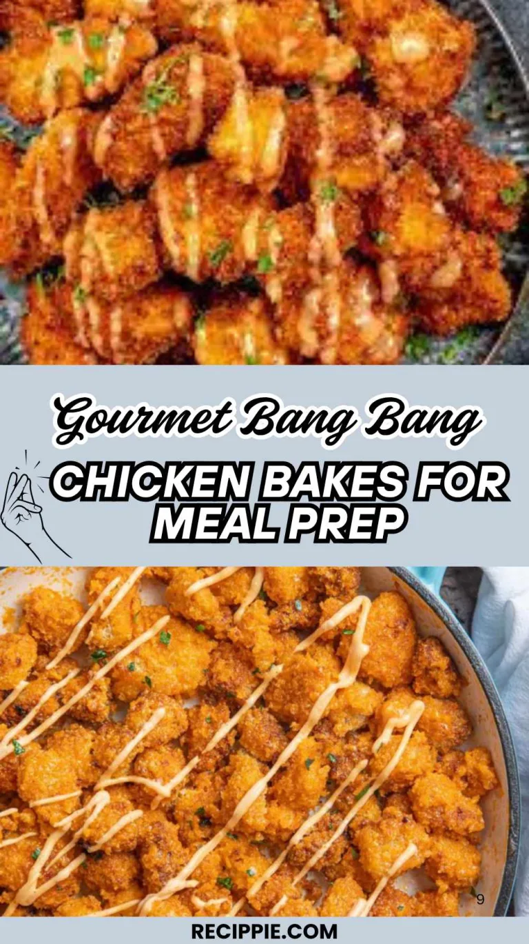 Gourmet Bang Bang Chicken Bakes for Meal Prep