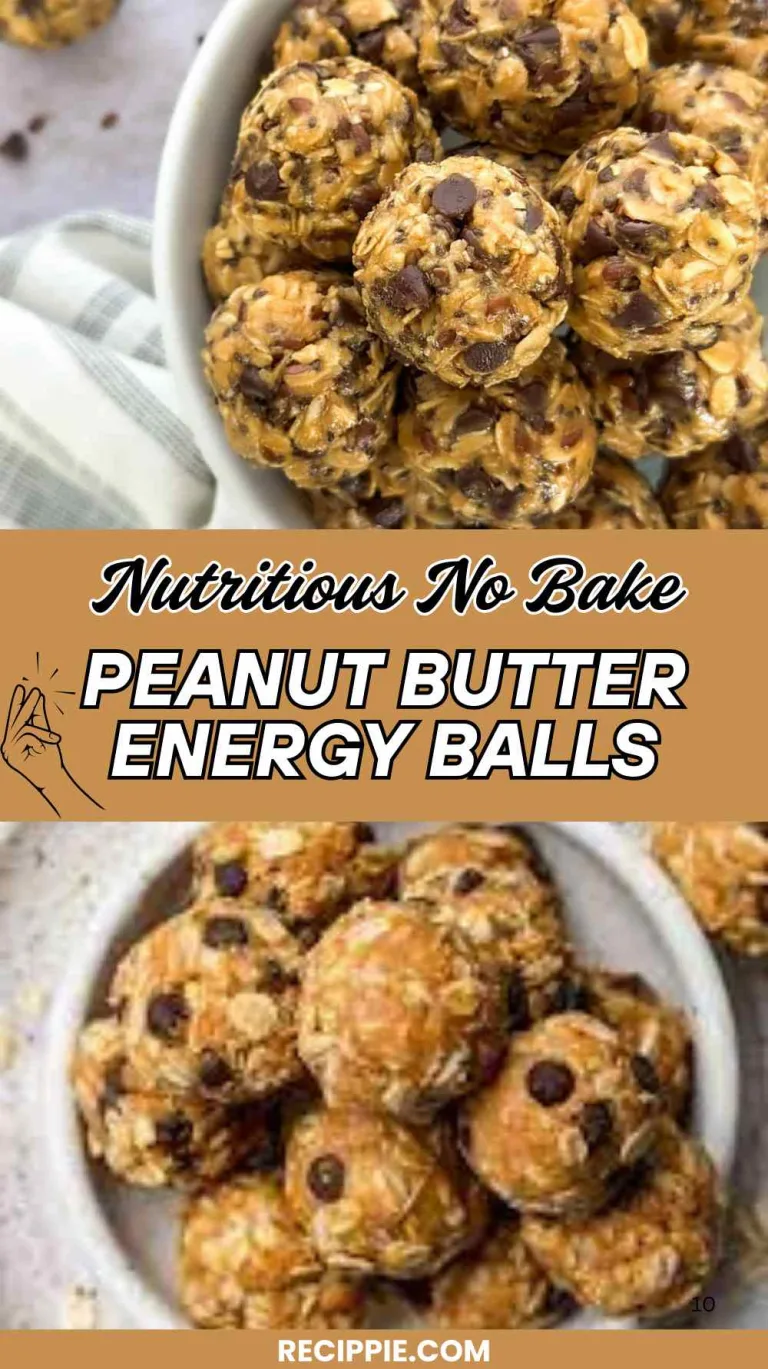 Nutritious No Bake Peanut Butter Energy Balls Recipe