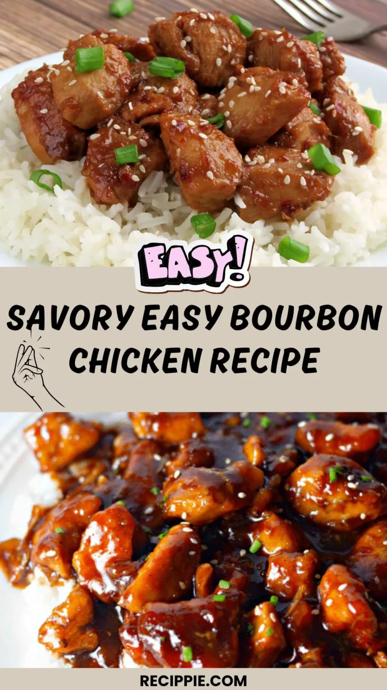 Savory Easy Bourbon Chicken Recipe