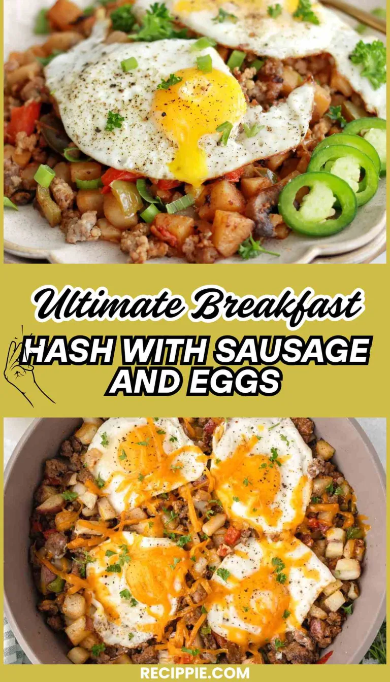 Ultimate Breakfast Hash with Sausage and Eggs
