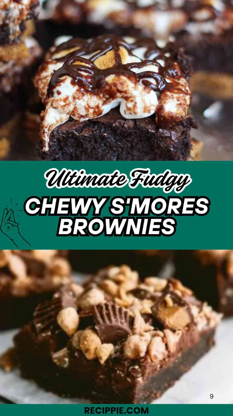Ultimate Fudgy Chewy S'mores Brownies Recipe
