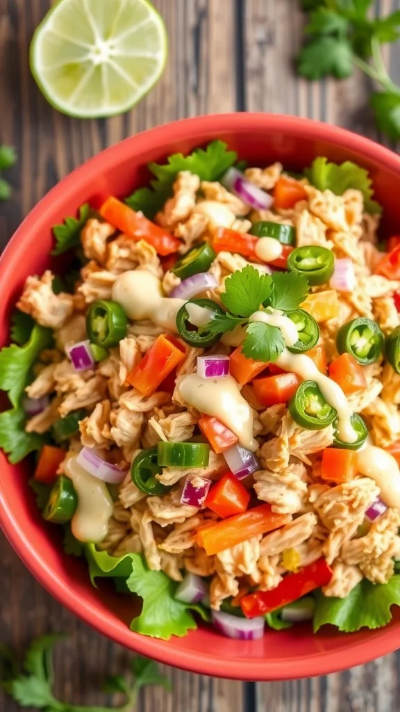 Spicy Jalapeño Chicken Salad Delight