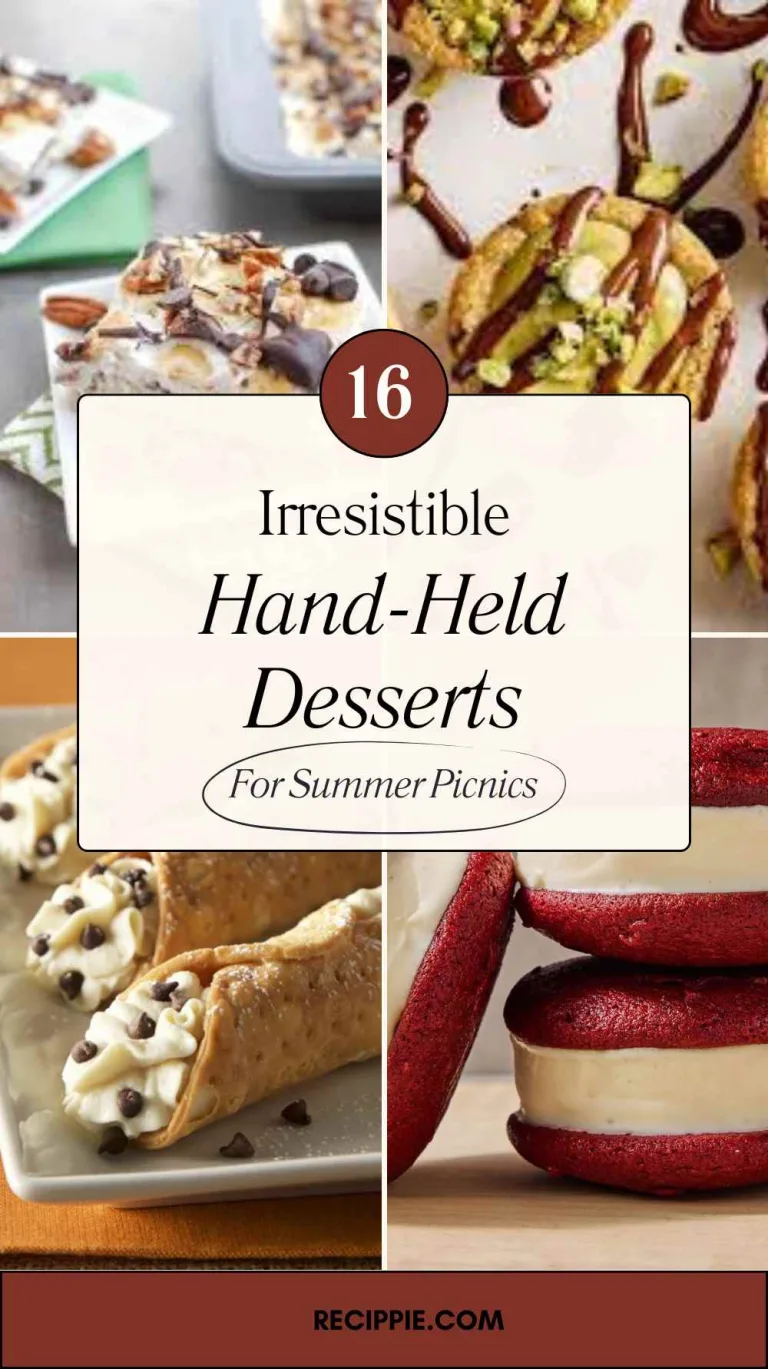 16 Irresistible Hand‑Held Desserts For Summer Picnics