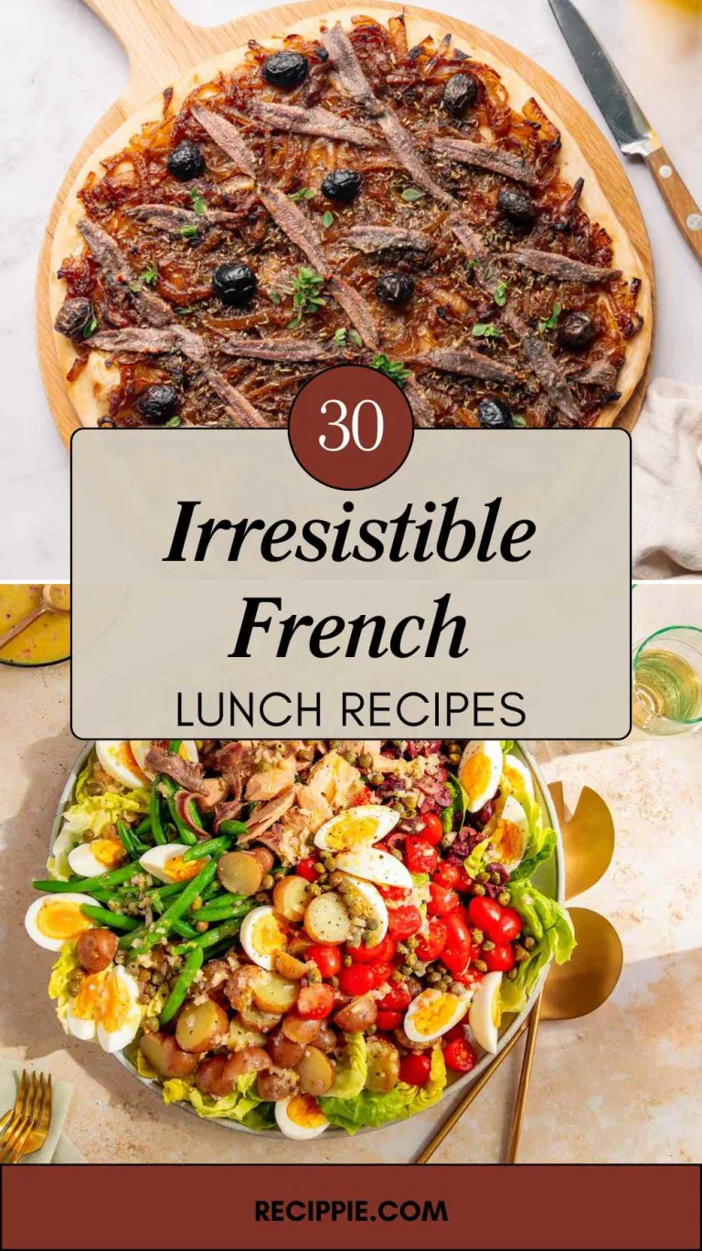 30 Irresistible French Lunch Recipes to Savor
