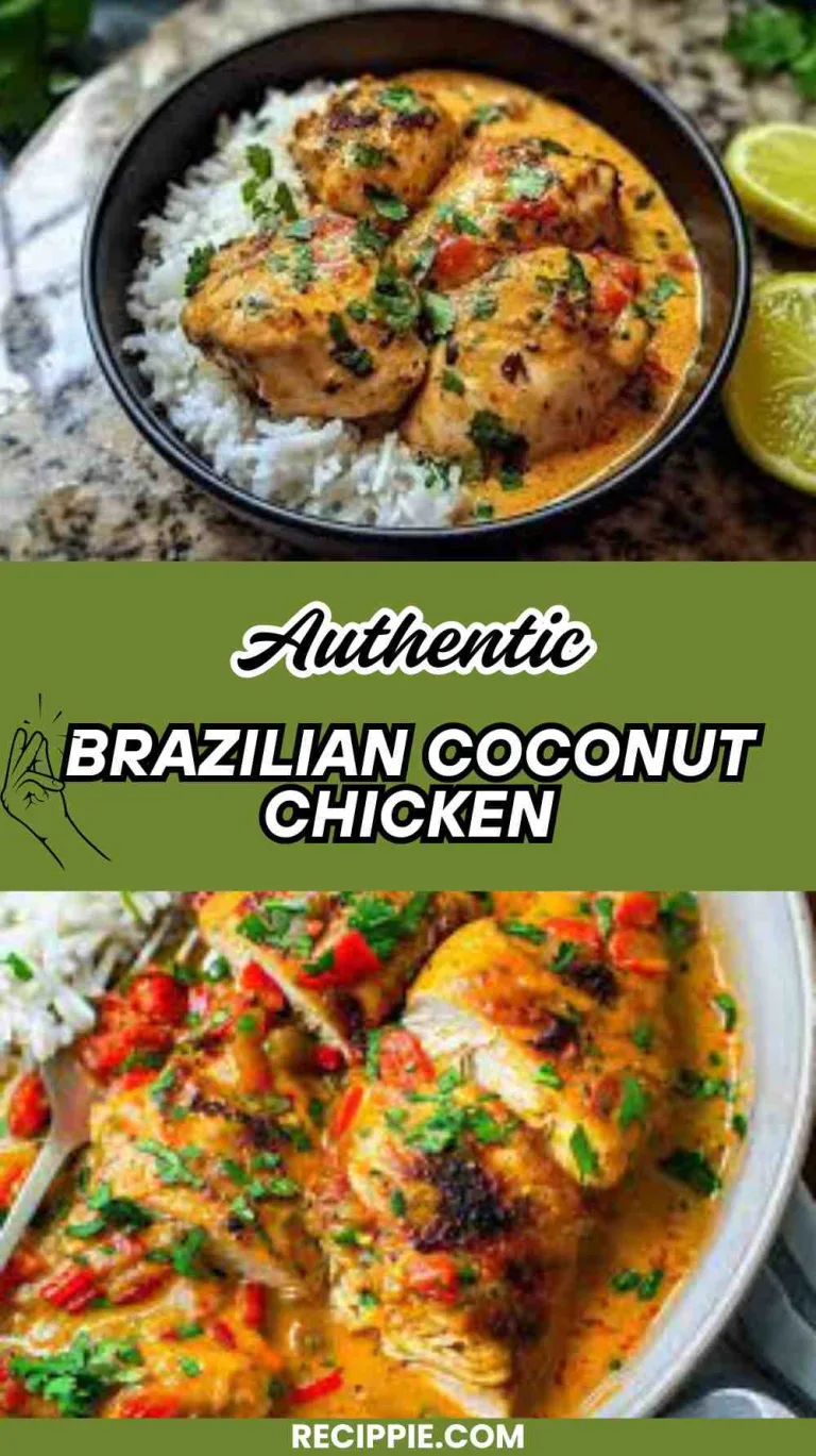 Authentic Brazilian Coconut Chicken with a Spicy Kick