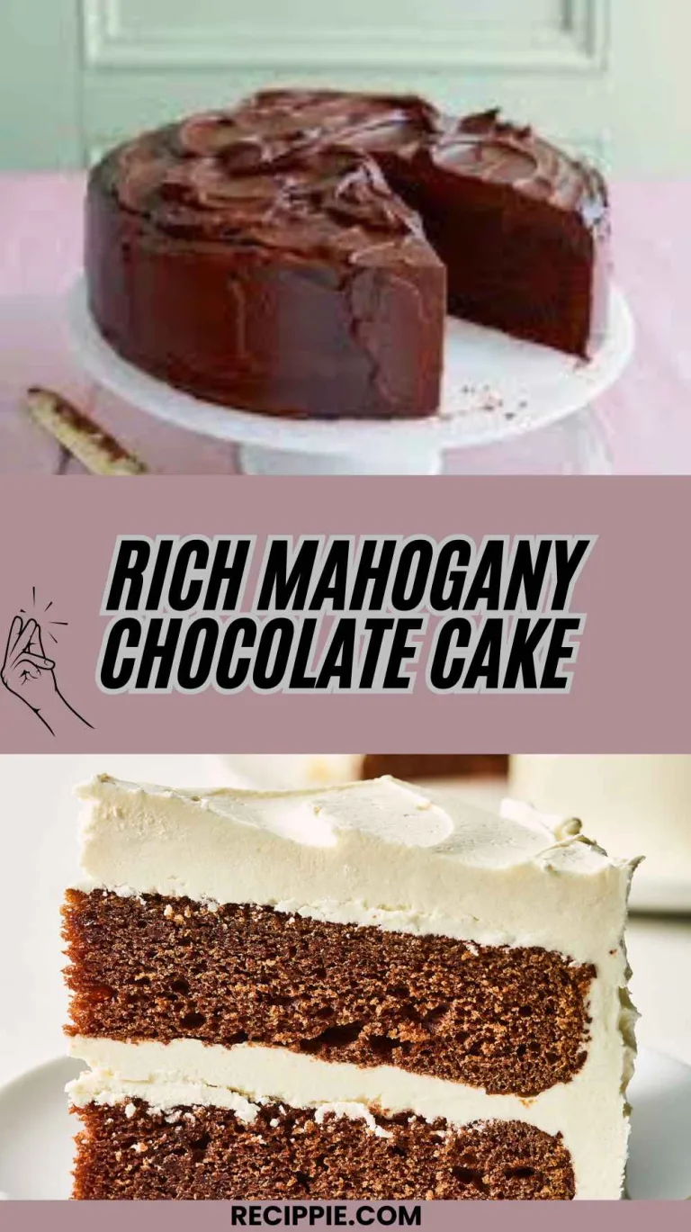 Classic Mahogany Chocolate Cake Recipe