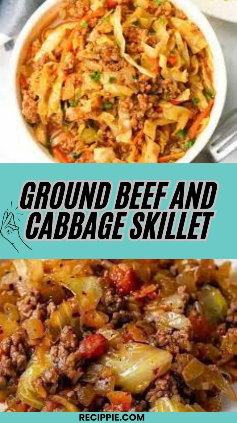 Ground Beef and Cabbage Skillet Recipe