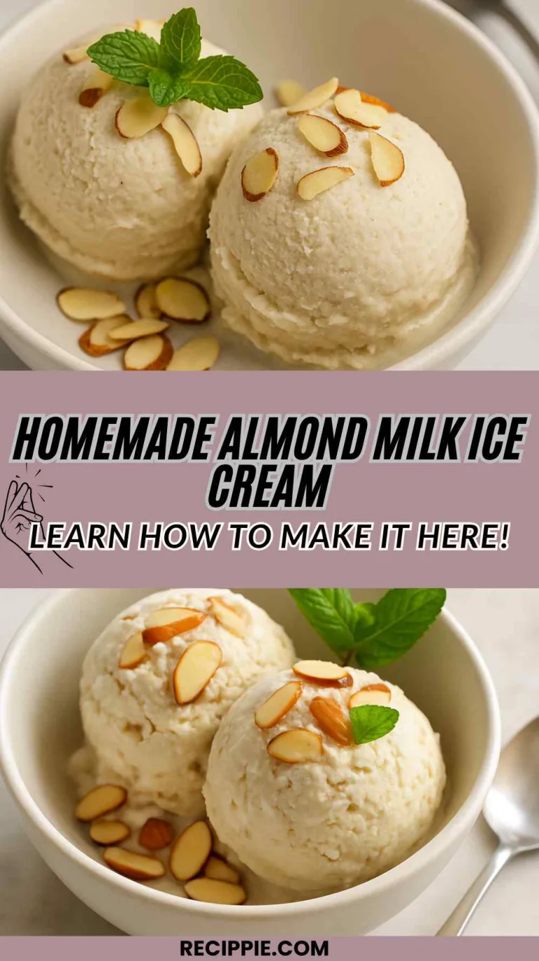 How To Make Homemade Almond Milk Ice Cream