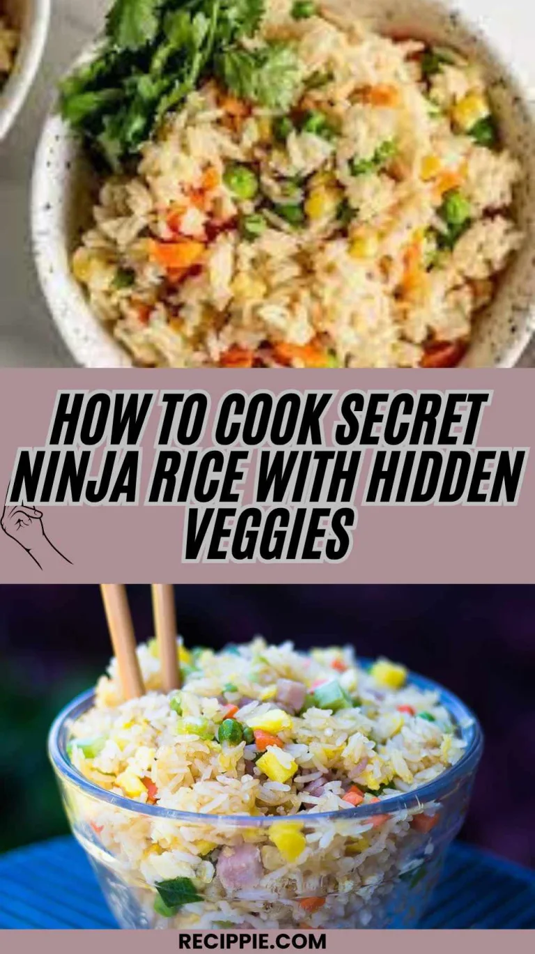 How To Cook Secret Ninja Rice with Hidden Veggies!
