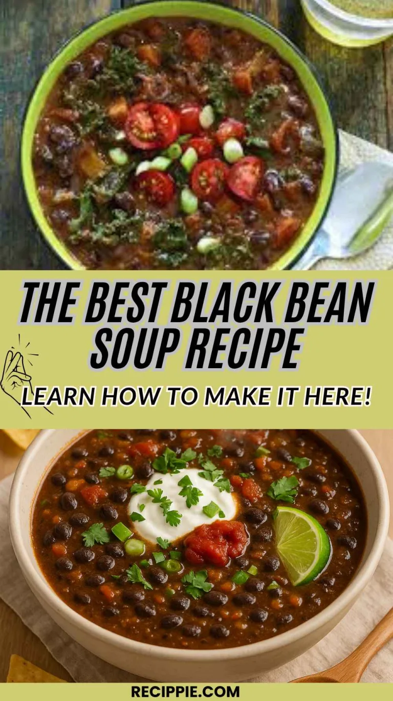 How To Make Best Black Bean Soup Recipe for a Cozy Night