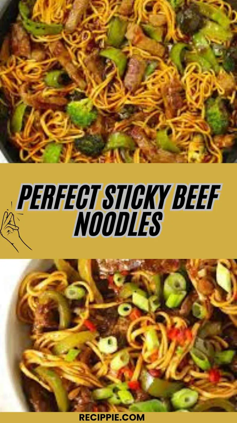 How to Make Perfect Sticky Beef Noodles Recipe