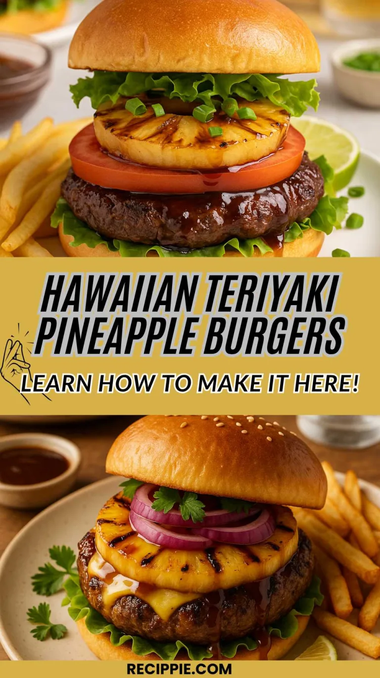 How to Make Prefect Hawaiian Teriyaki Pineapple Burgers Recipe
