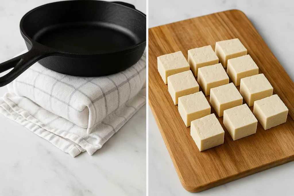 Press and Prepare the Tofu