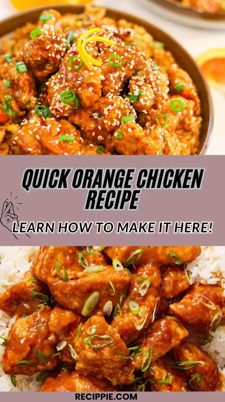 Quick and Delicious Orange Chicken Recipe
