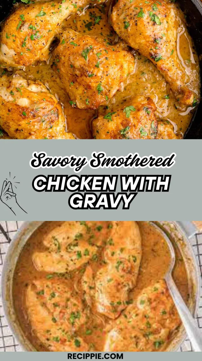 Savory Smothered Chicken with Gravy