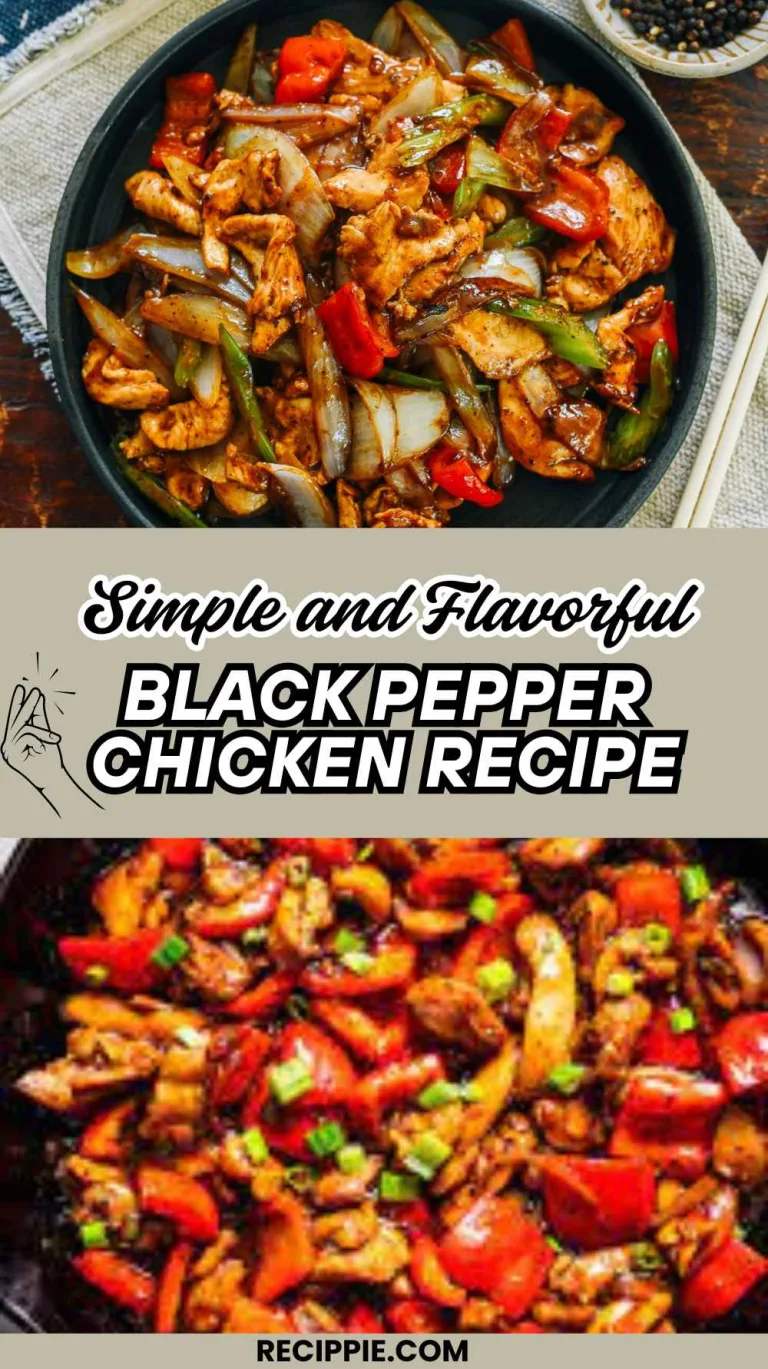 Simple and Flavorful Black Pepper Chicken Recipe