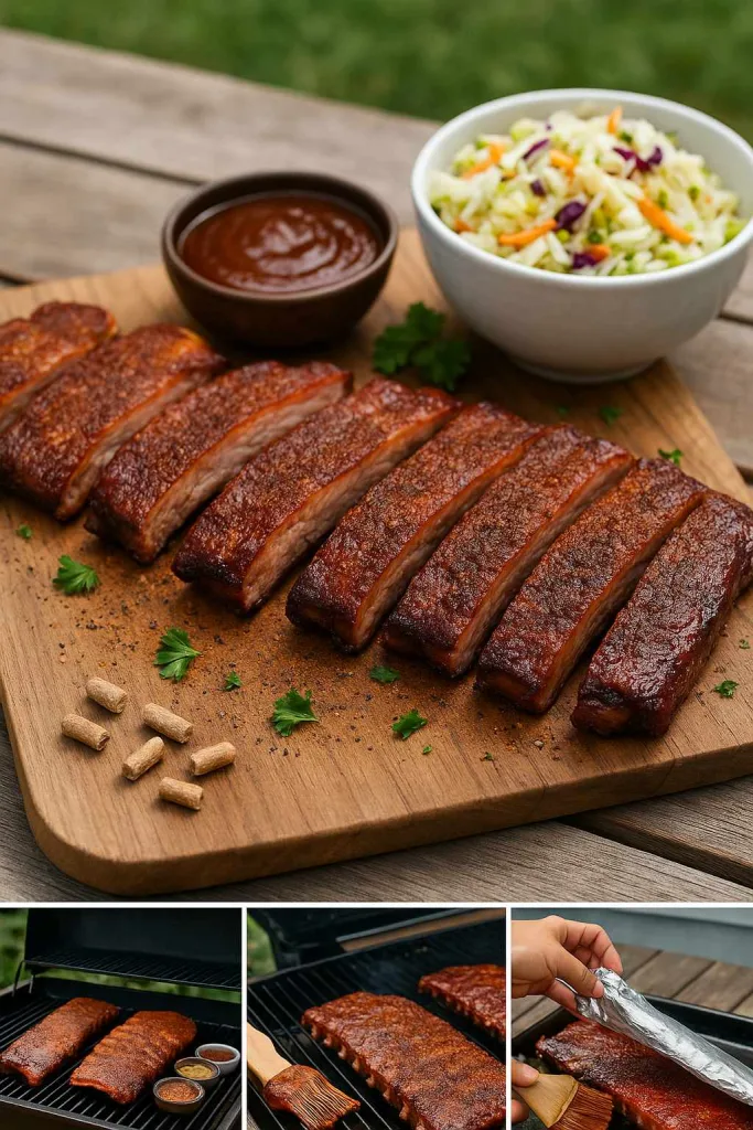 The Best Pellet Smoked Ribs