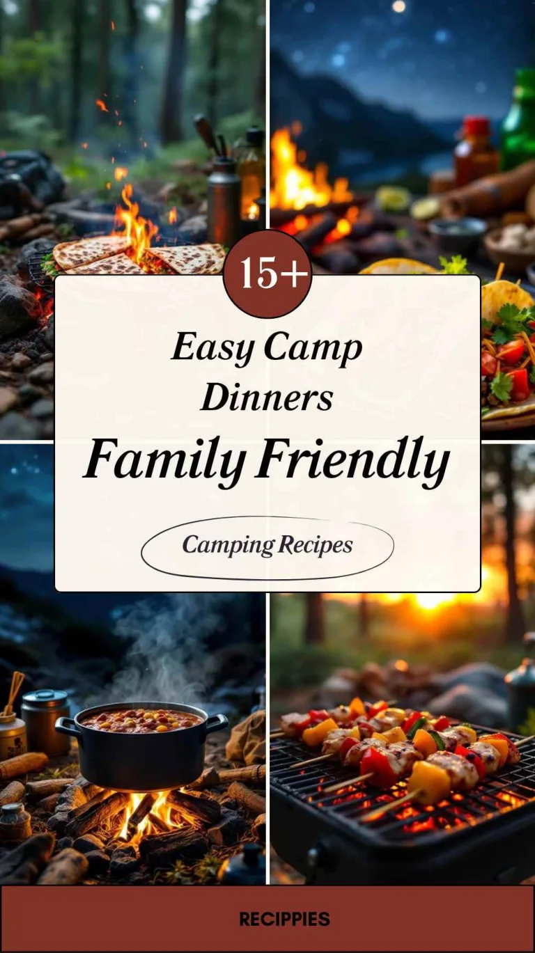 15+ Easy Camp Dinners For Your Next Trip