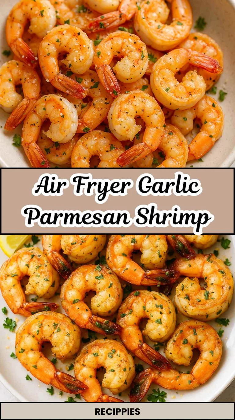 Air Fryer Garlic Parmesan Shrimp