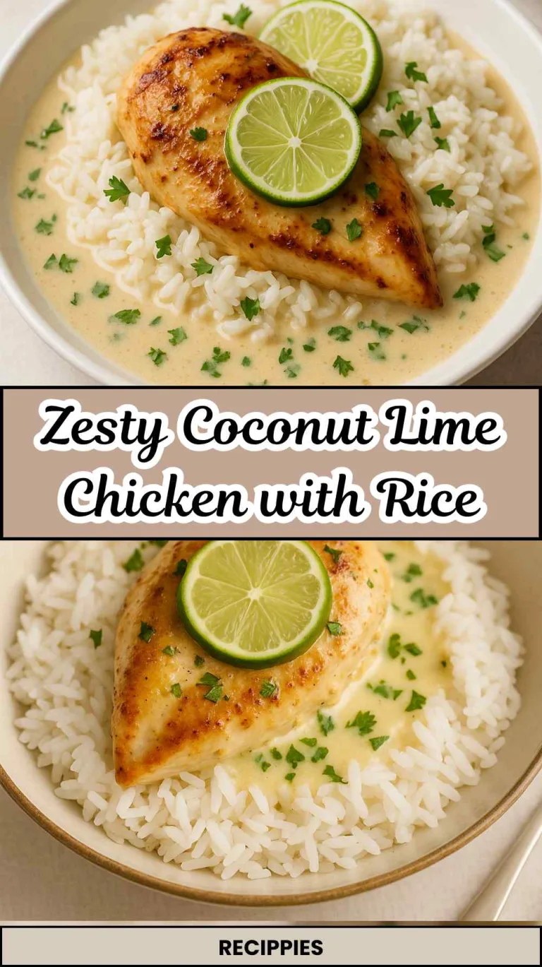 Coconut Lime Chicken with Rice Recipe