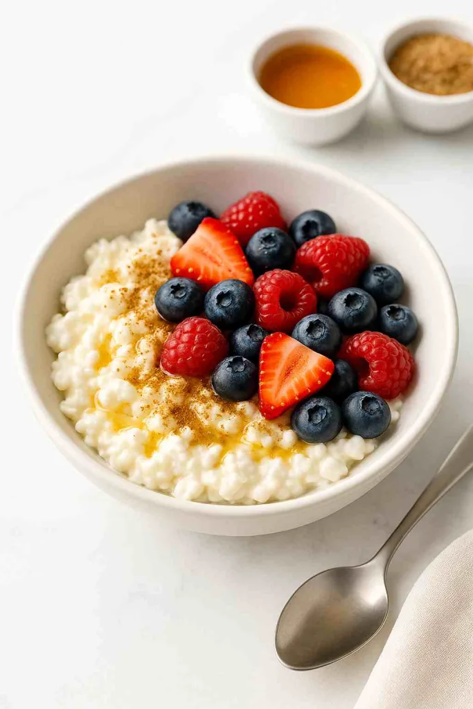 Cottage Cheese & Berry Power Bowl
