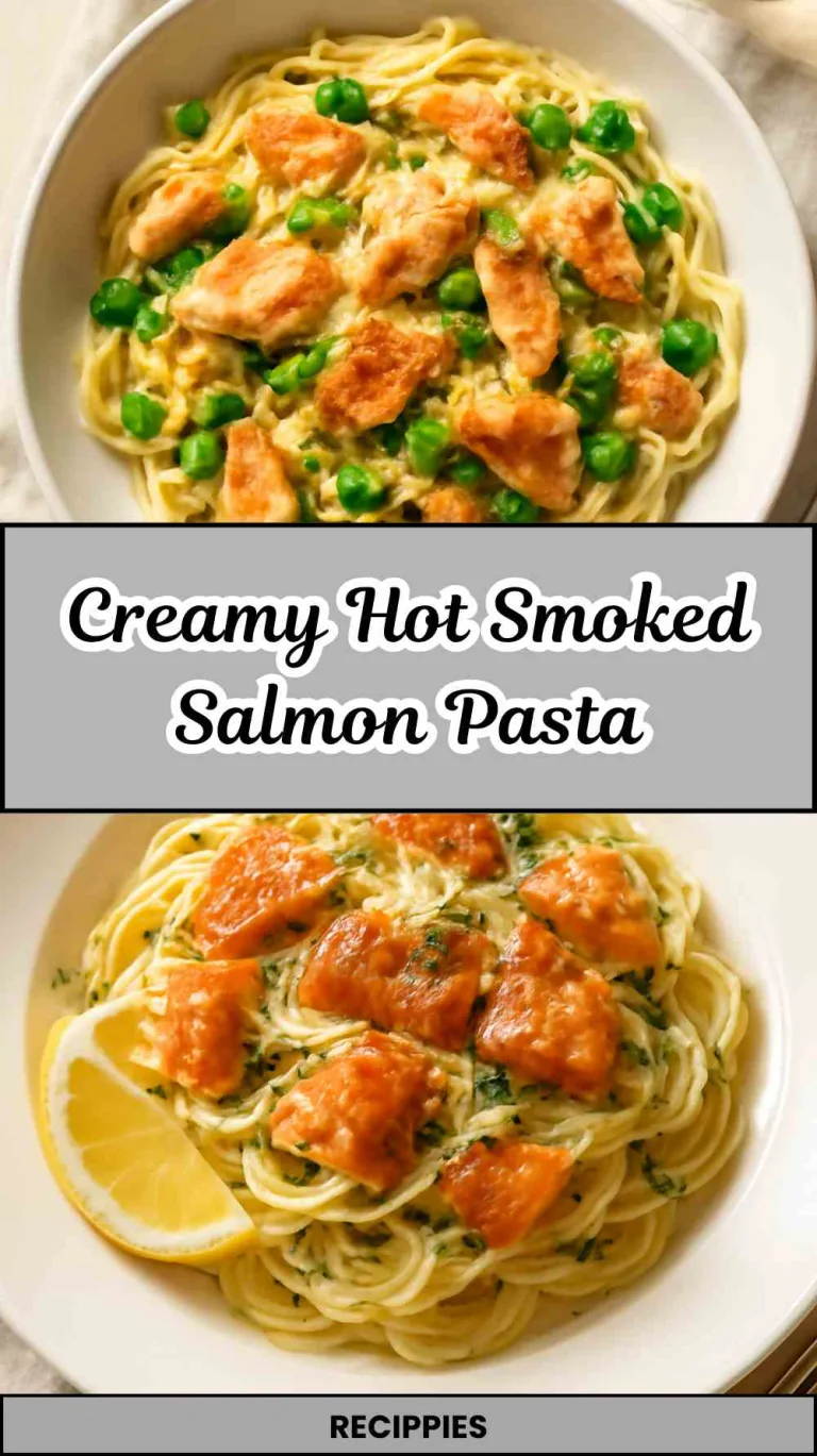 Creamy Hot Smoked Salmon Pasta
