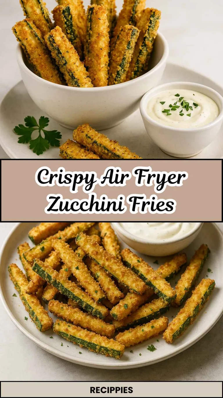 Crispy Air Fryer Zucchini Fries