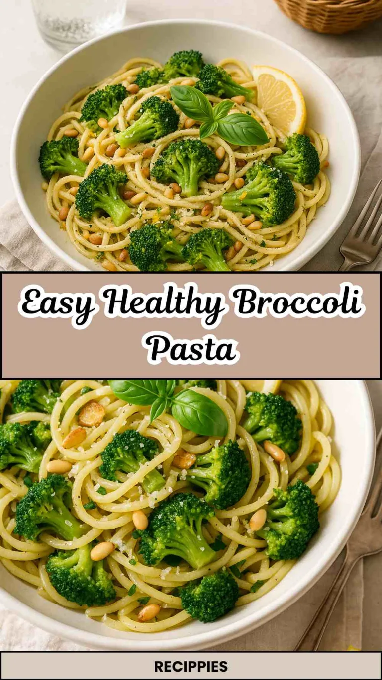 Easy Healthy Broccoli Pasta