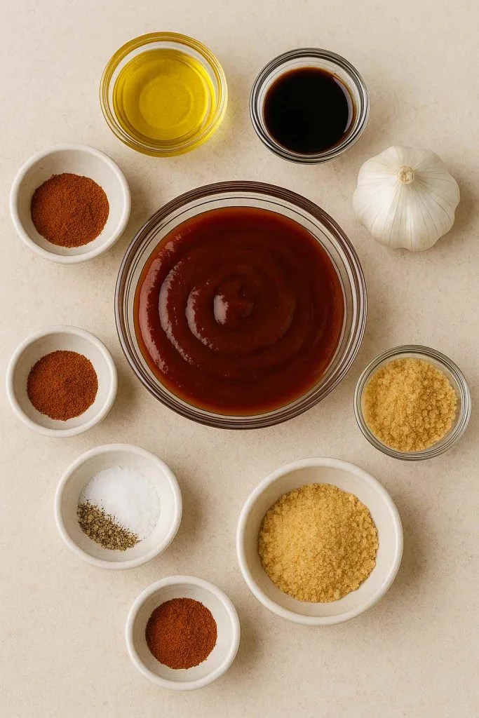 ingredients For the BBQ Marinade