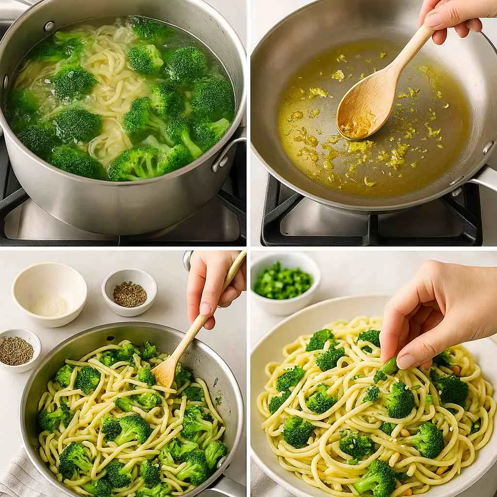 How To Make Easy Healthy Broccoli Pasta