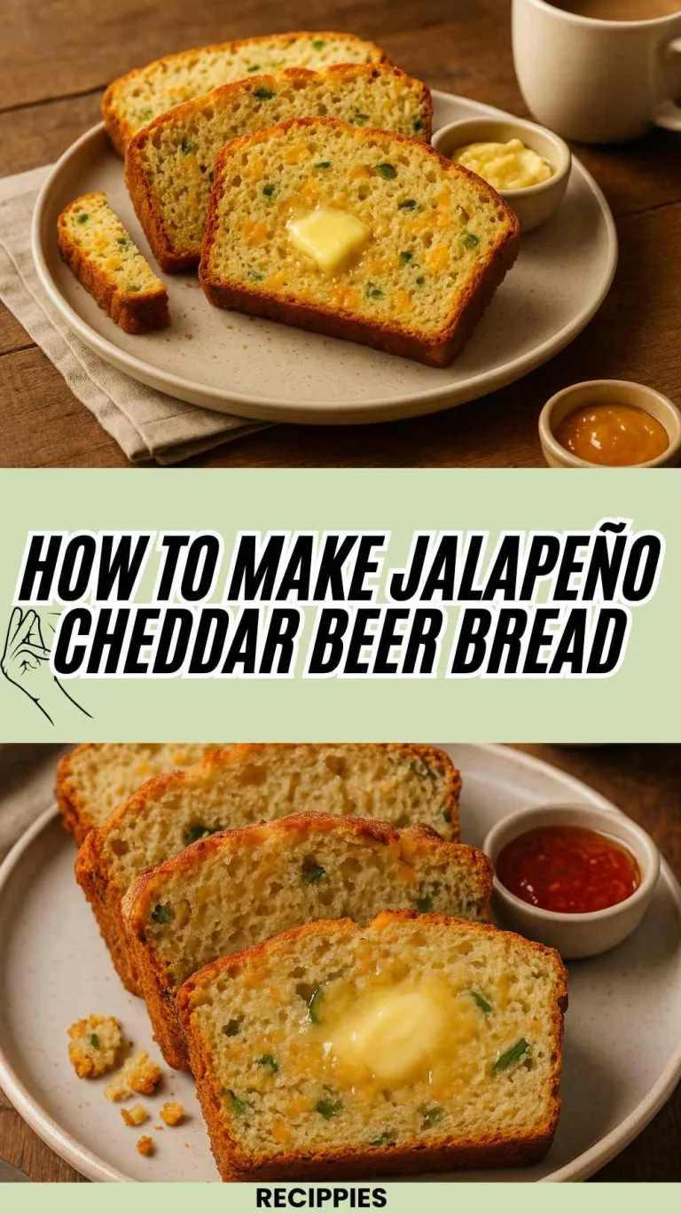 How to Make Jalapeño Cheddar Beer Bread: A Spicy Delight to Bake!