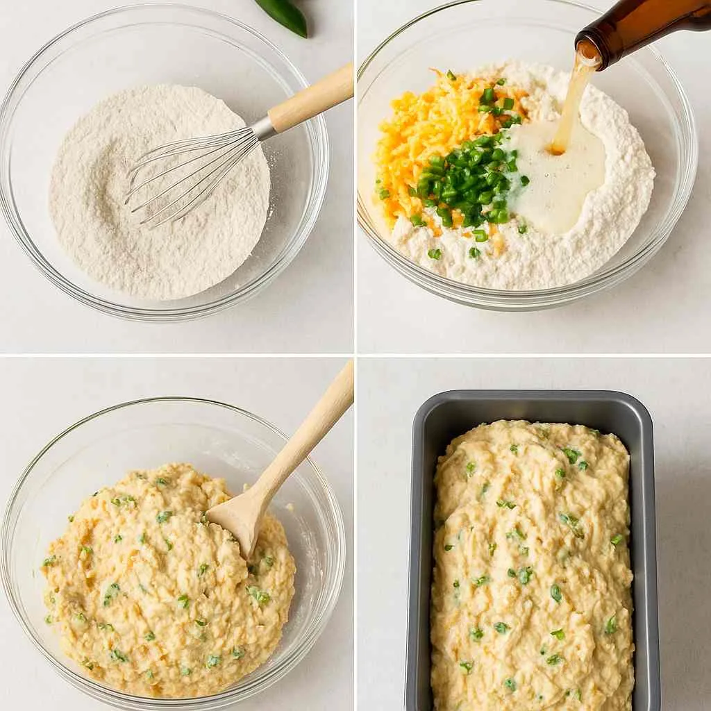 How to Make Jalapeño Cheddar Beer Breads