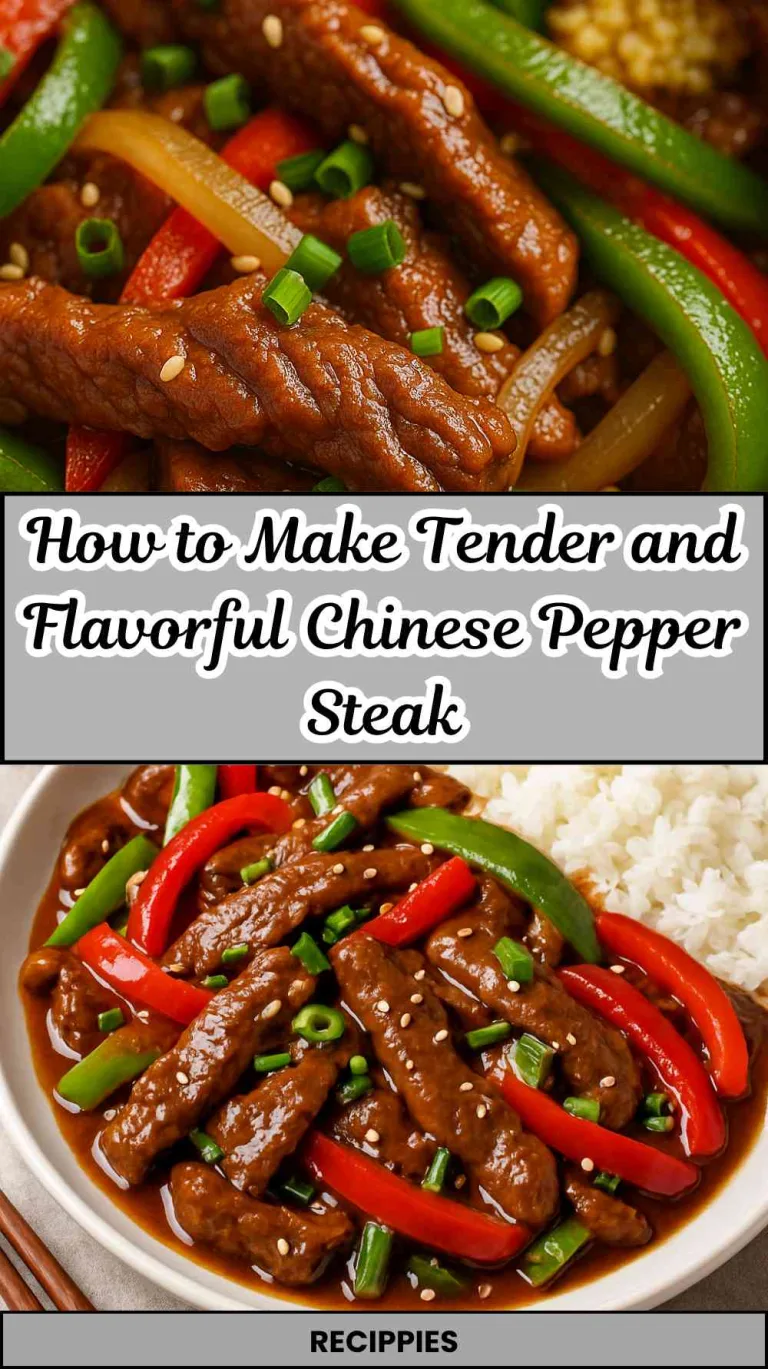 How to Make Tender and Flavorful Chinese Pepper Steak