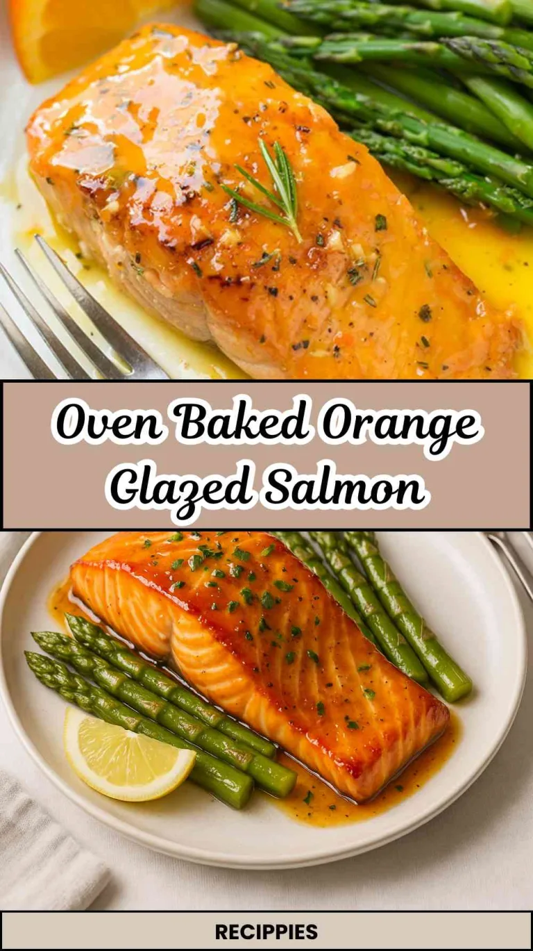 Oven Baked Orange Glazed Salmon