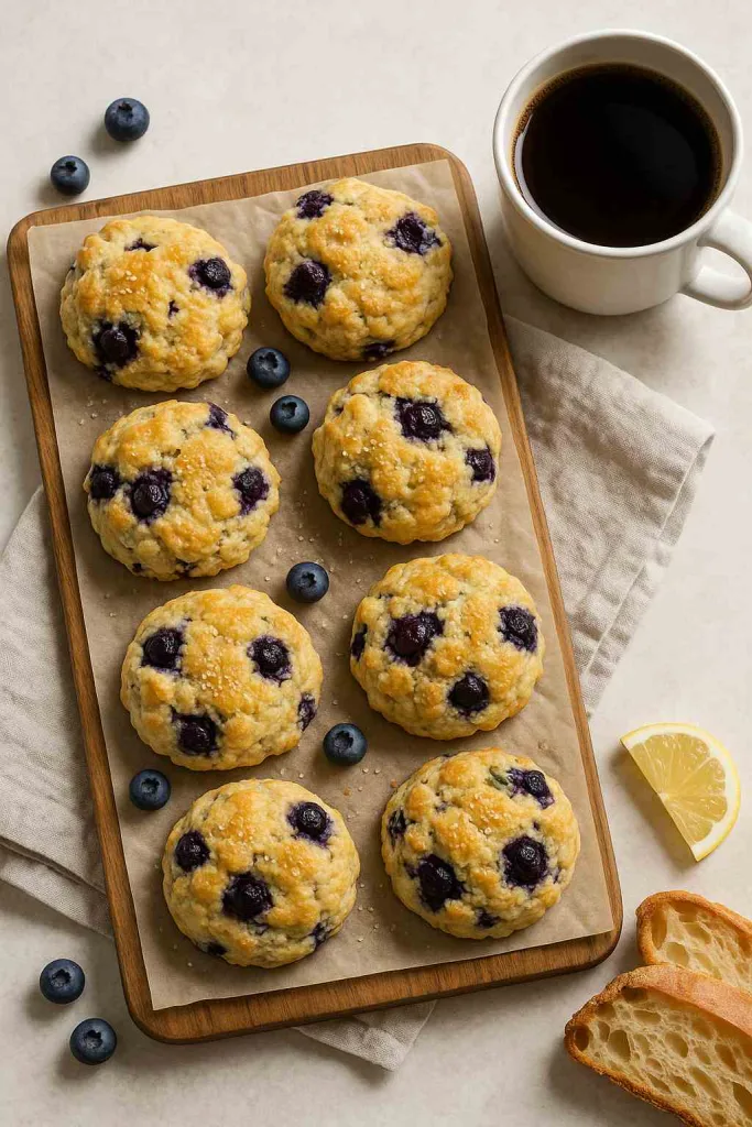 Overview of Healthy Quick & Easy Blueberry Biscuits