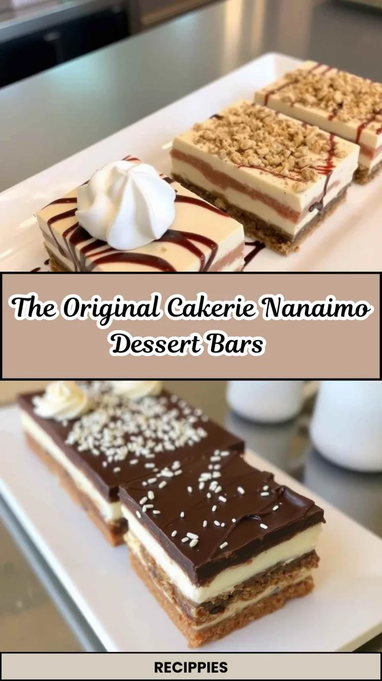 The Original Cakerie Nanaimo Dessert Bars