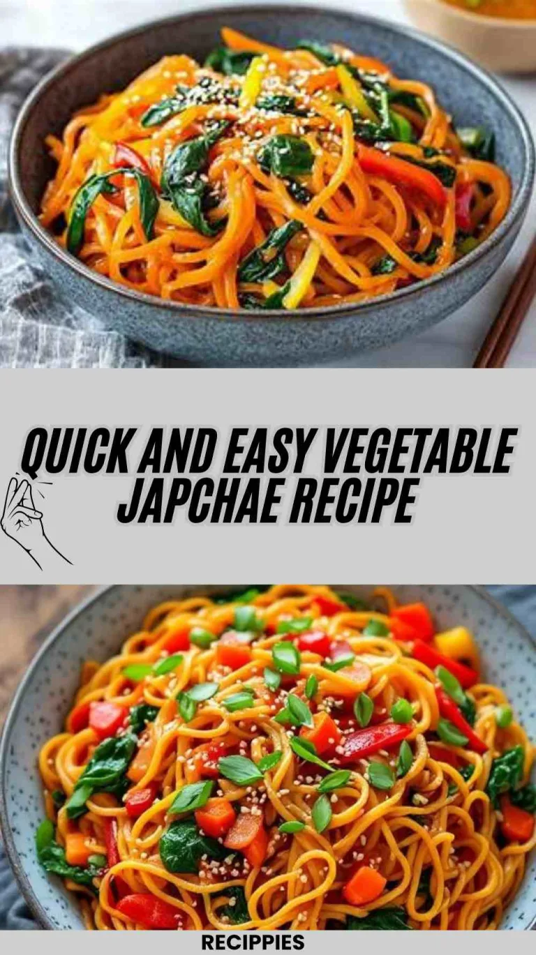 Vegetable Japchae Stir Fry Recipe
