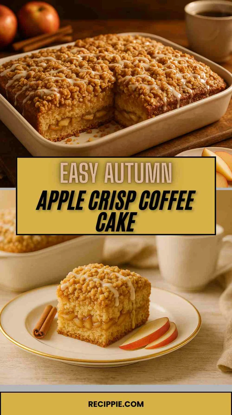 Apple Crisp Coffee Cake