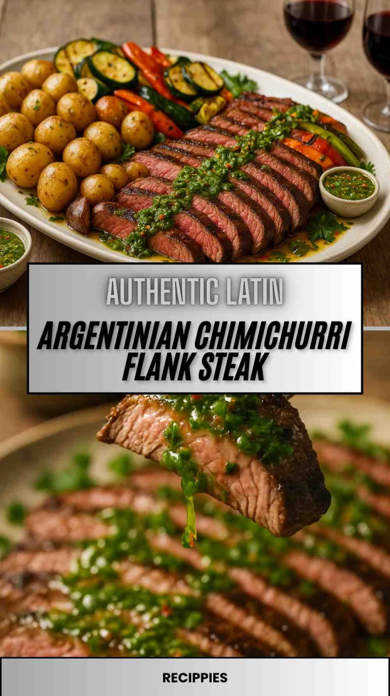 Argentinian Chimichurri Flank Steak