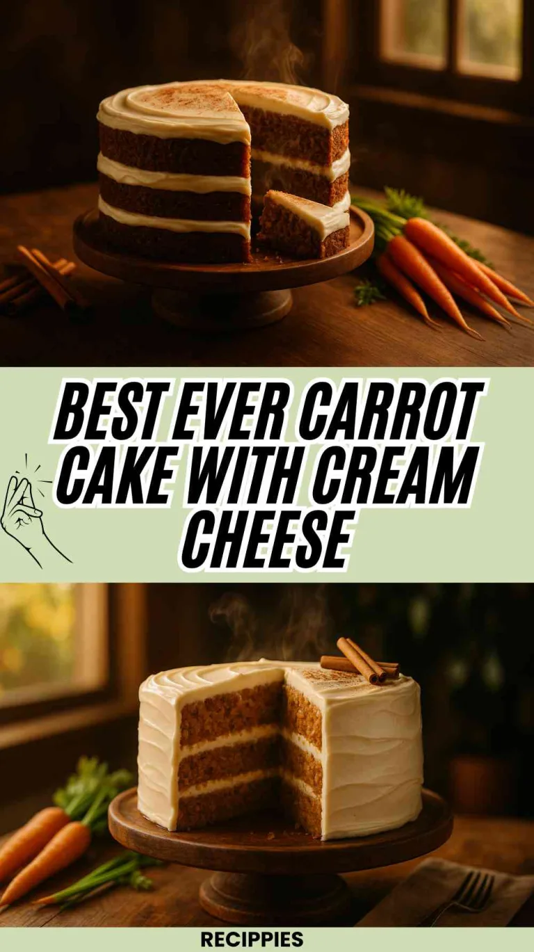 Best Ever Carrot Cake with Cream Cheese