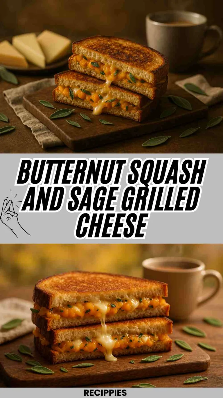 Butternut Squash and Sage Grilled Cheese