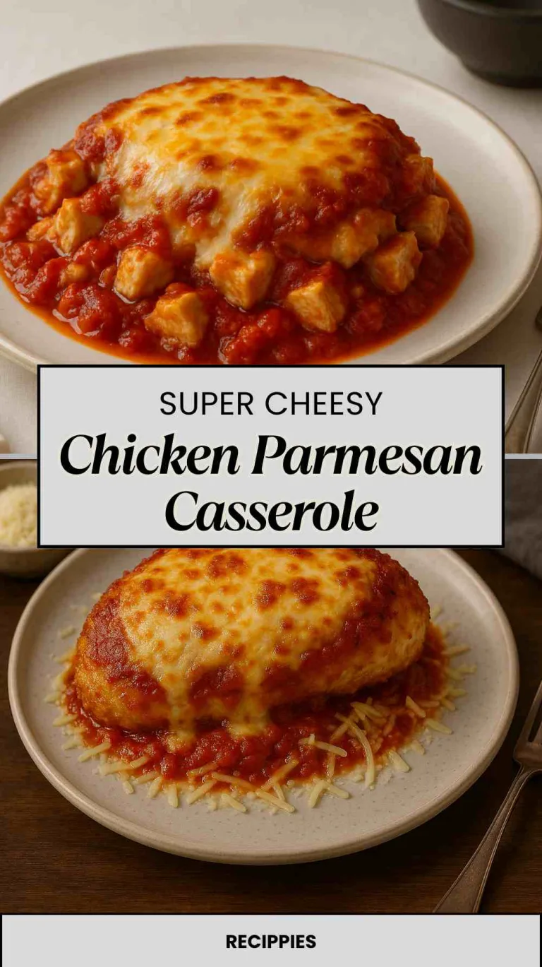 Cheesy Chicken Parmesan Casserole