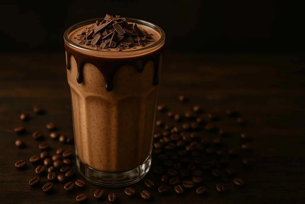 Chocolate Peanut Butter Mocha Smoothie