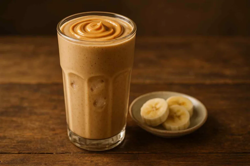 Classic Peanut Butter Coffee Smoothie