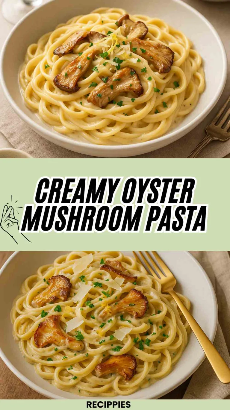 Creamy Oyster Mushroom Pasta