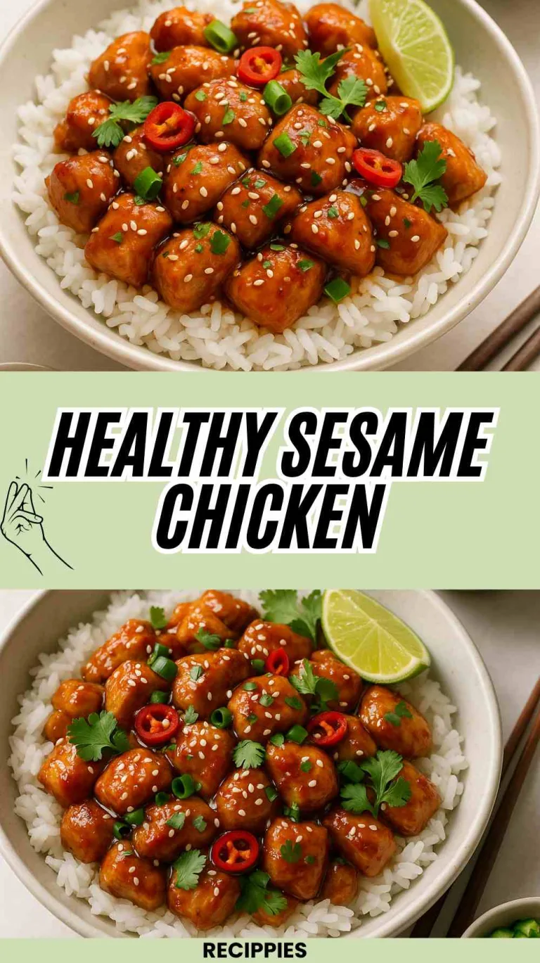 Healthy Sesame Chicken