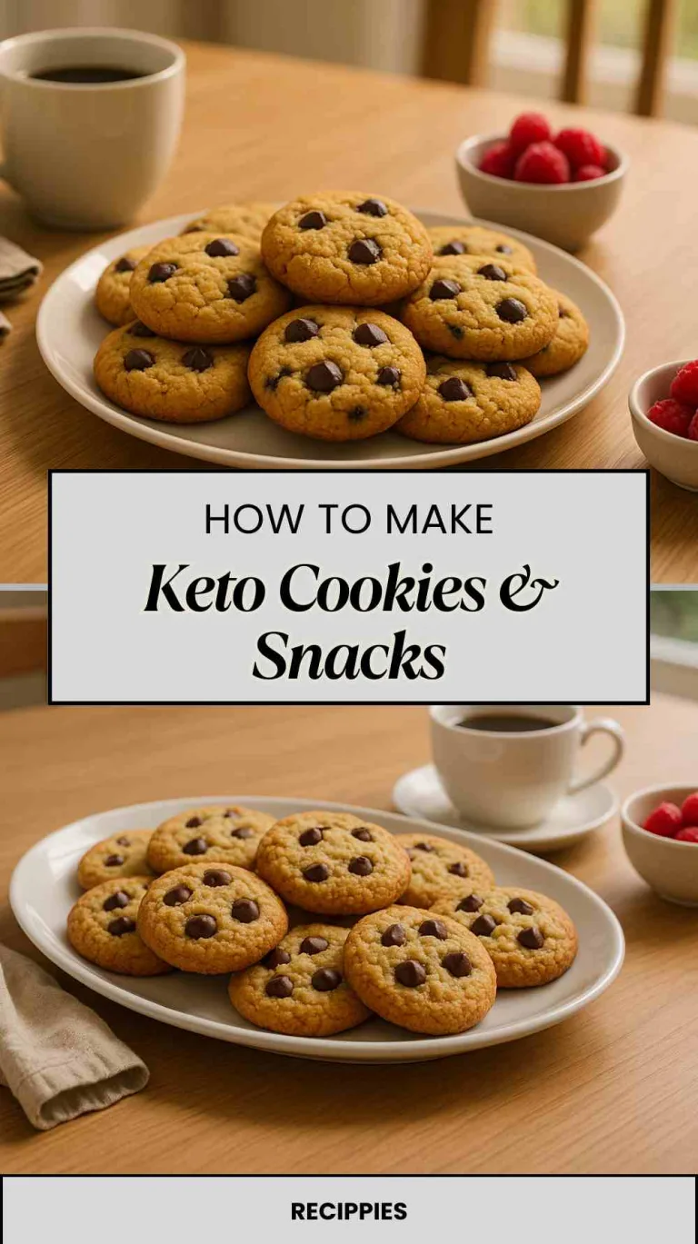 How To Make Keto Cookies and Snacks